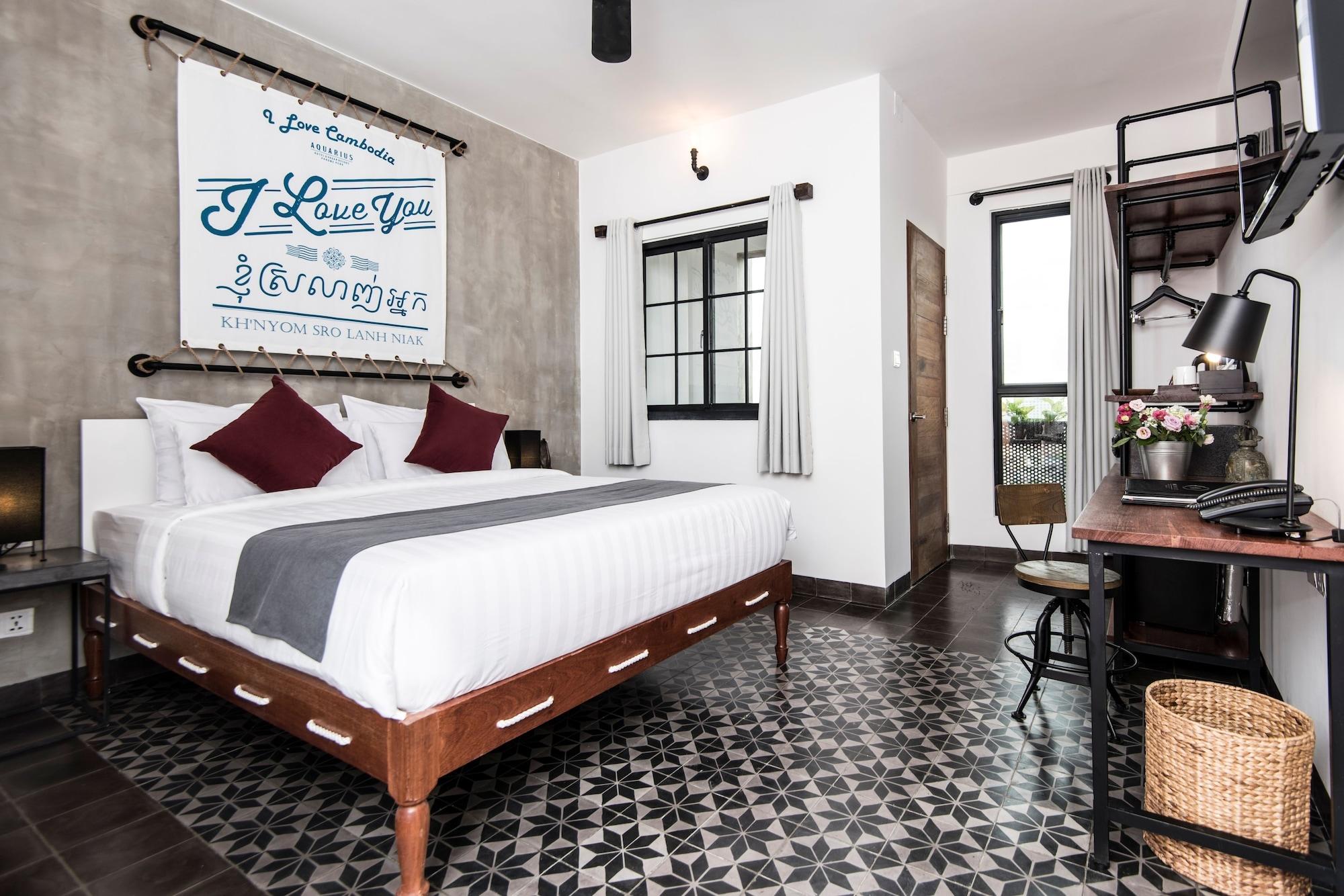 Aquarius Hotel And Urban Resort Phnom Penh Exterior photo
